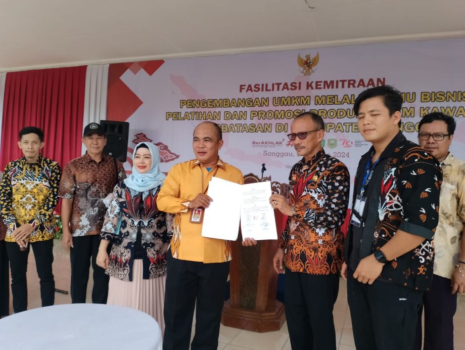 BPPD Kalbar Fasilitasi Temu UMKM, Pelatihan dan Pameran Produk, Upaya Kembangkan UMKM Perbatasan Kab. Sanggau